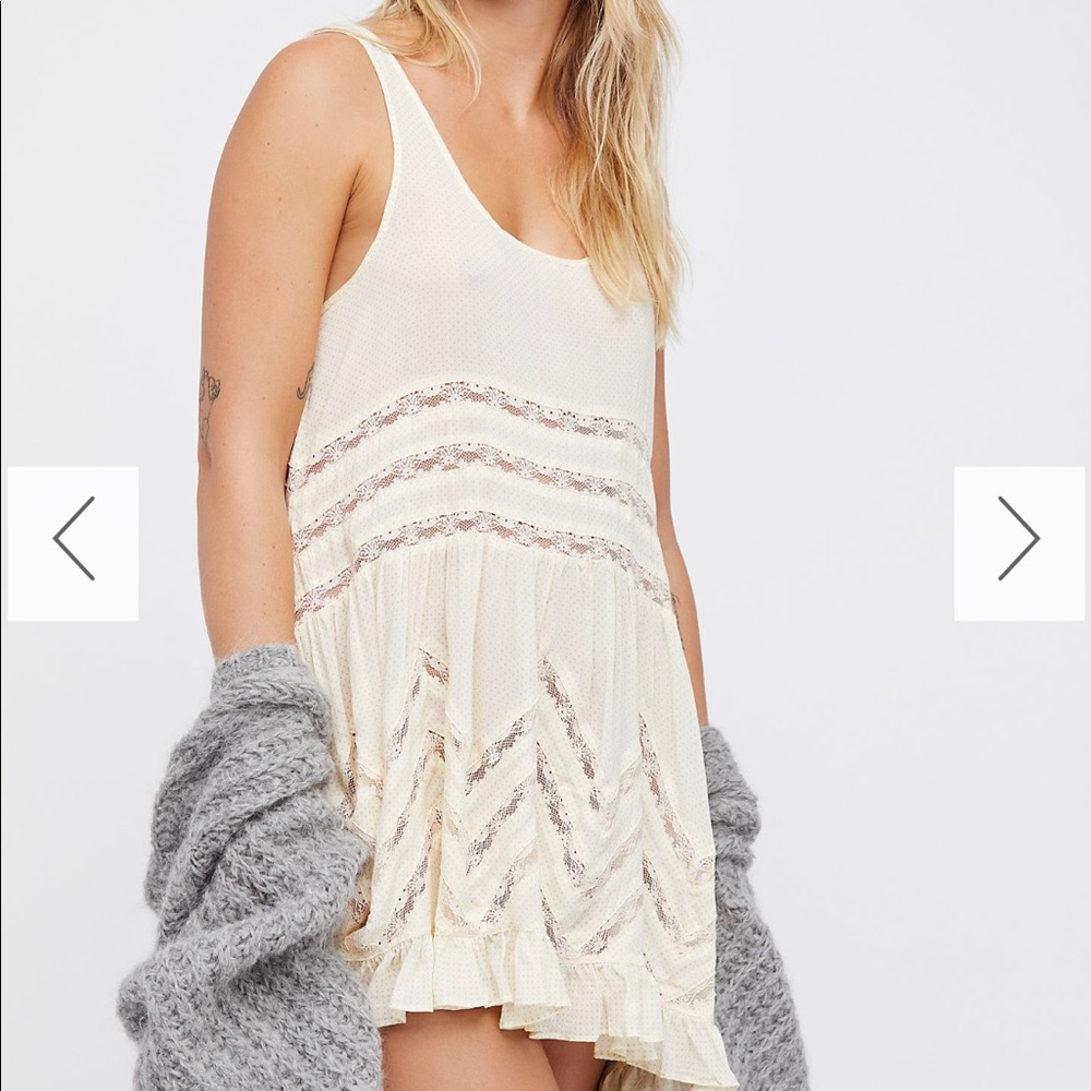 Cream dress